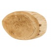 Okorowany Plaster Dębu 40-45 cm/ gr. 5 cm/ Szlifowany