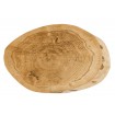 Okorowany Plaster Dębu 40-45 cm/ gr. 5 cm/ Szlifowany