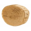 Okorowany Plaster Dębu 40-45 cm/ gr. 5 cm/ Szlifowany