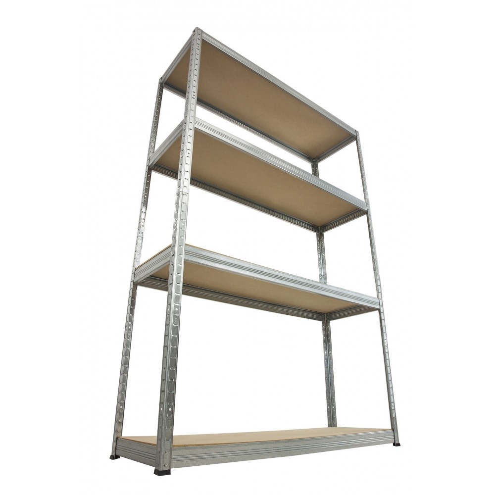 Regał Helios 180x75x50 cm 4 półki/175kg Ocynkowany