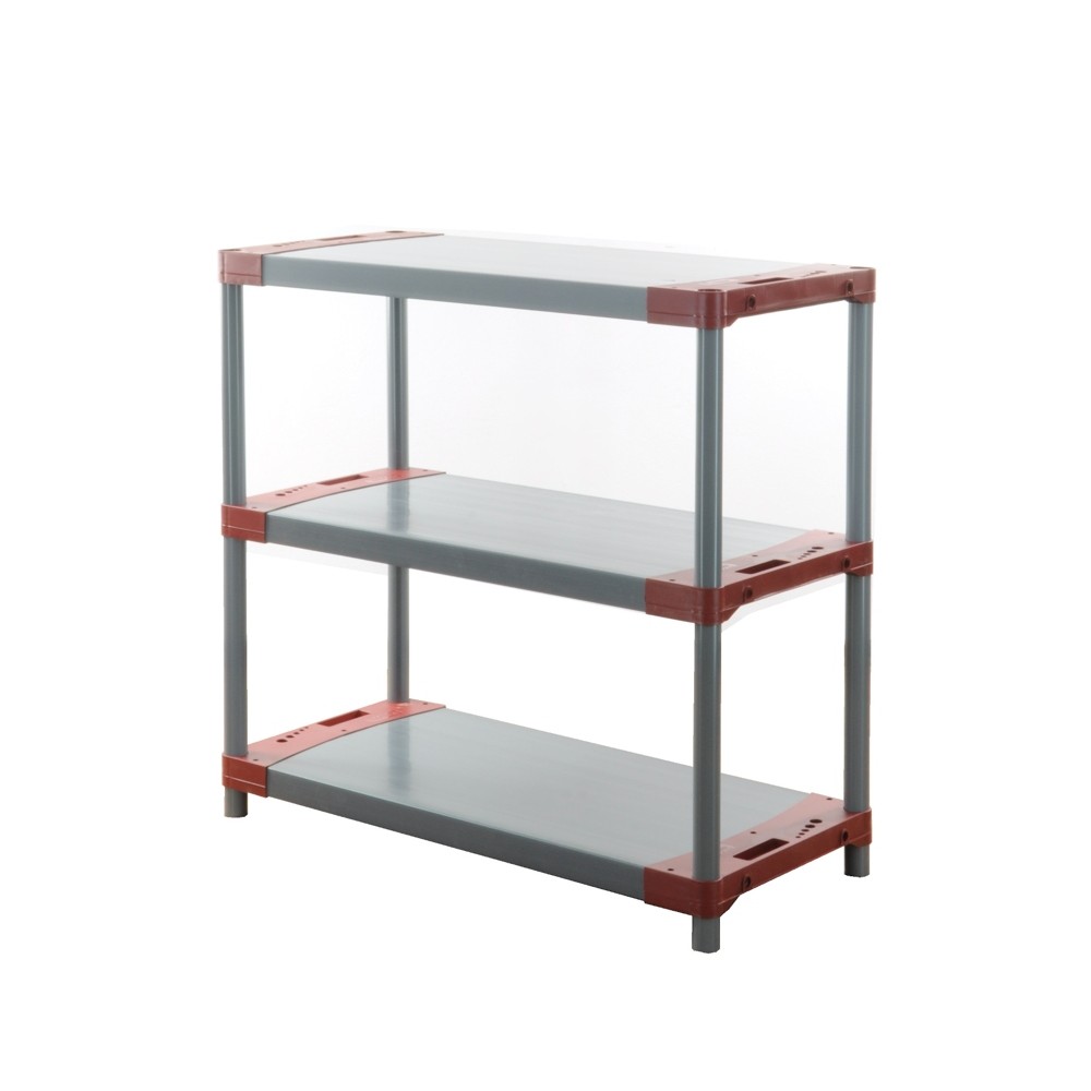 Regał magazynowy garażowy JUPITER-3_140_CZER