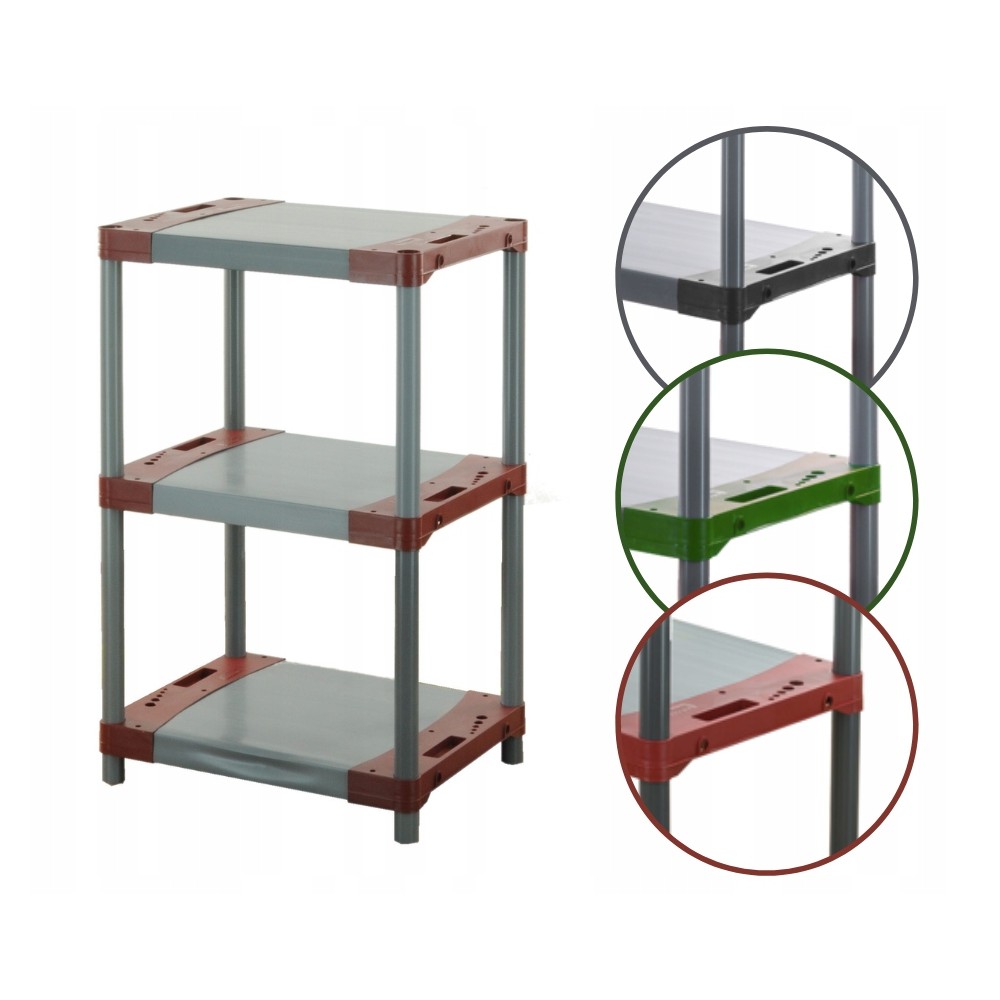 Regał magazynowy garażowy JUPITER-3_060_CZER