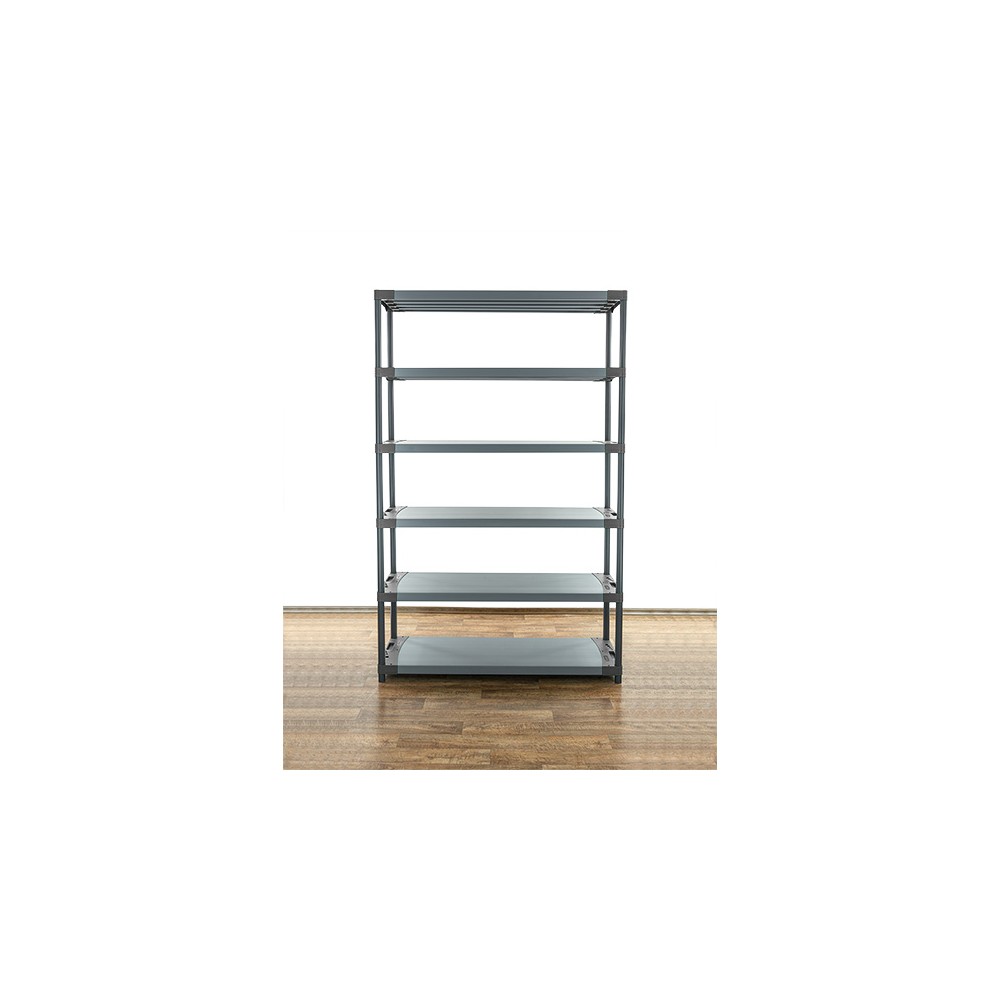 Regał magazynowy plastikowy JUPITER-6_140_SZAR