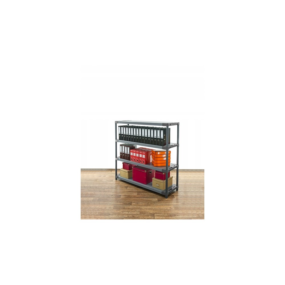 Regał magazynowy garażowy JUPITER-4_140_SZAR