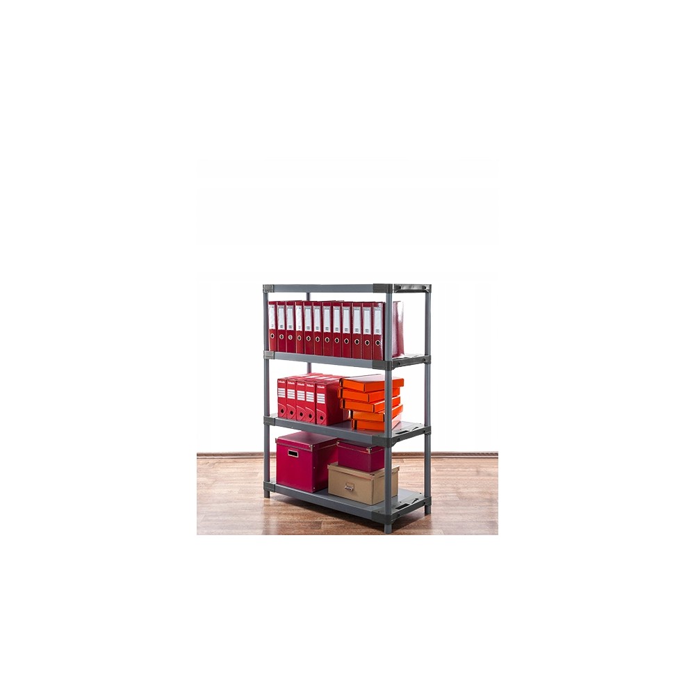 Regał magazynowy garażowy JUPITER-4_110_SZAR