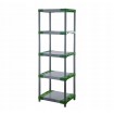 Regał magazynowy plastikowy JUPITER-5_090_ZIEL