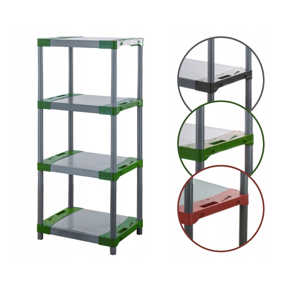 Regał magazynowy garażowy JUPITER-4_060_ZIEL