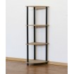 Systemowy Regał Biurowy 108x33x33 cm – DEDAL BLACK-4Z_B