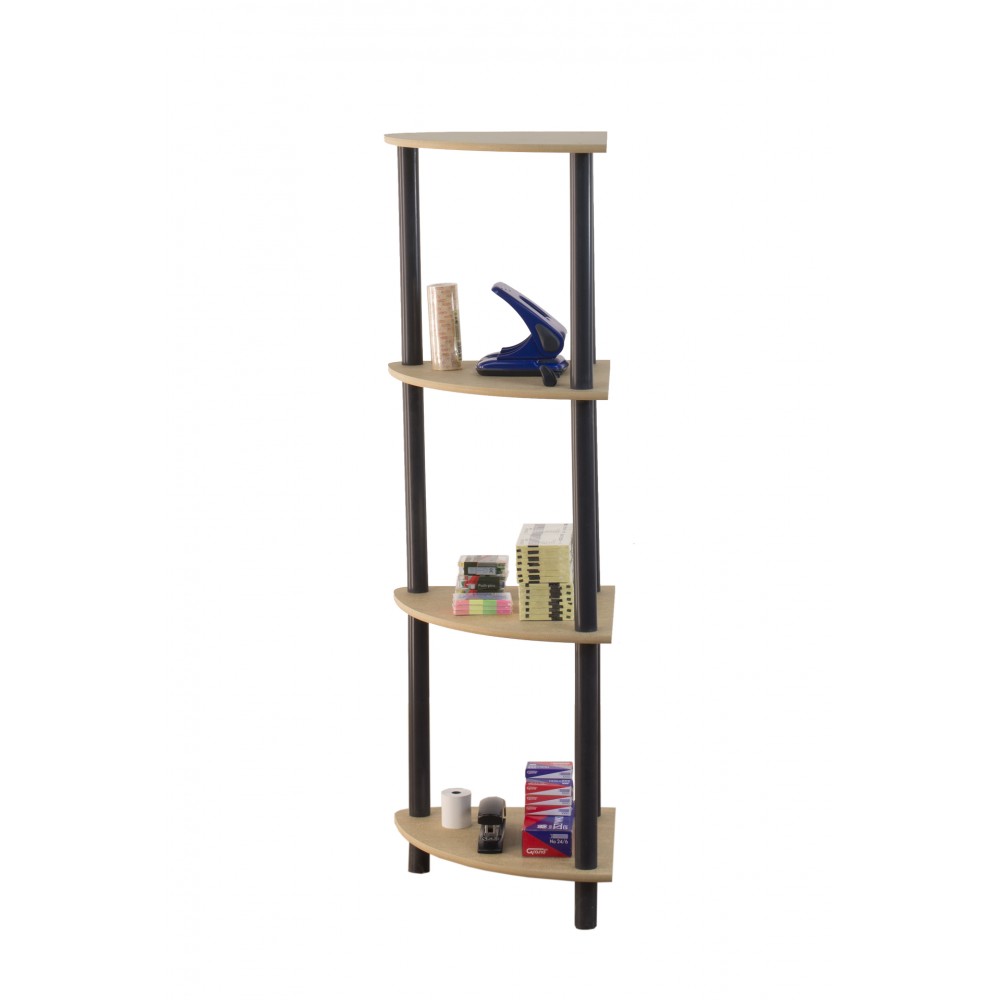Systemowy Regał Biurowy 108x33x33 cm – DEDAL BLACK-4Z_B