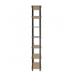 Systemowy Regał Biurowy 210x80x33 cm – DEDAL BLACK-7N_B