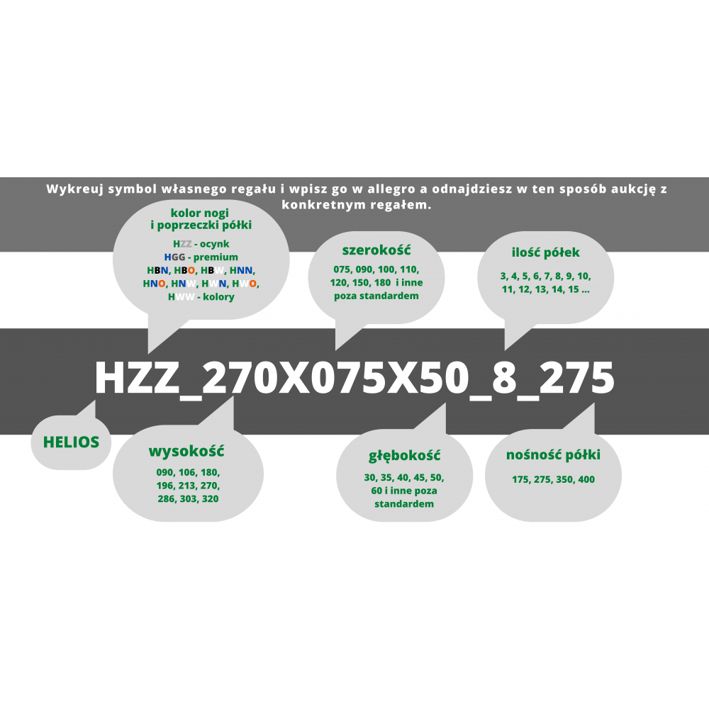 Regał magazynowy 180x90x40 + POKROWIEC ochronny