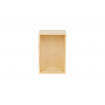 Drewniany regał skrzynkowy RS6 /45x30x30cm/– Naturalny