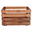 Skrzynia sosnowa skrzynka drewniana B08S 36x64x38 Brązowa