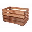 Skrzynia sosnowa skrzynka drewniana B08S 36x64x38 Brązowa