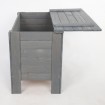Skrzynia sosnowa z wiekiem kufer B13L 52x80x40 Szara