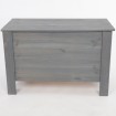 Skrzynia sosnowa z wiekiem kufer B13L 52x80x40 Szara