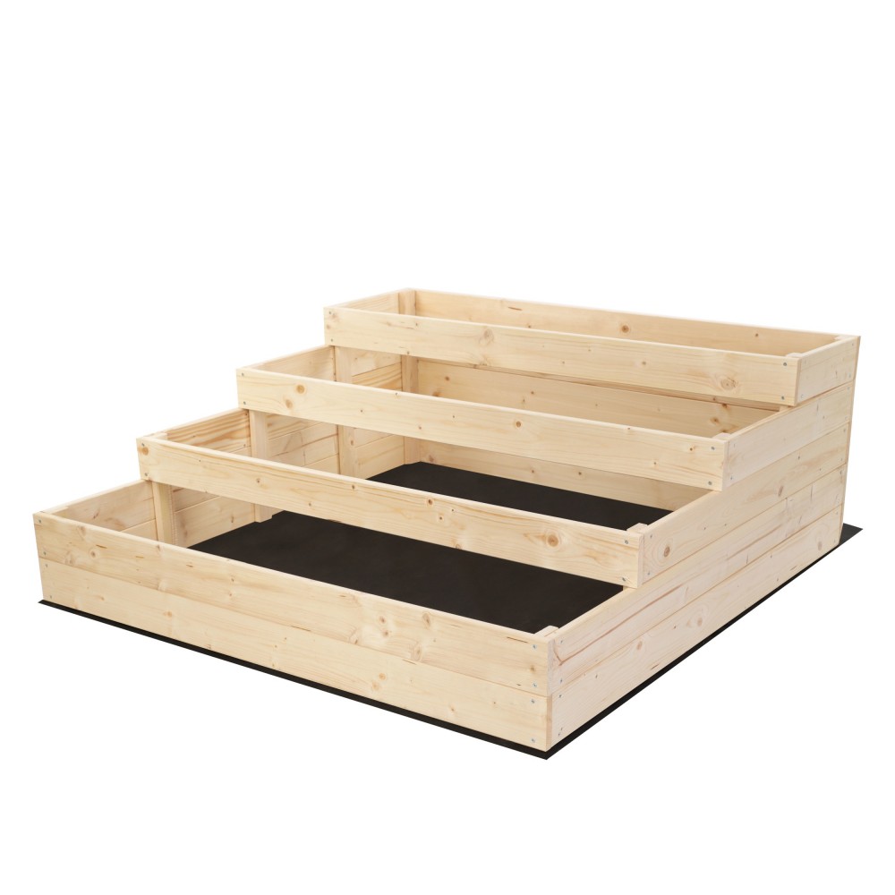 Skrzynie na warzywa warzywniak donica IMPREGNOWANY 45x120x120 GRATISY EKO