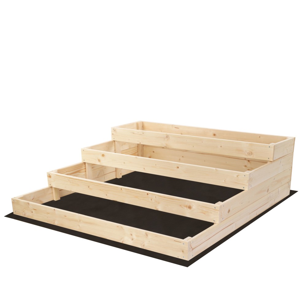 Skrzynia na warzywa warzywniak grządka IMPREGNOWANY 36x120x120 GRATISY EKO