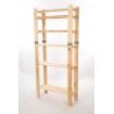 Regał drewniany na książki regał na zabawki regał do spiżarni 179cm SOSNOWY