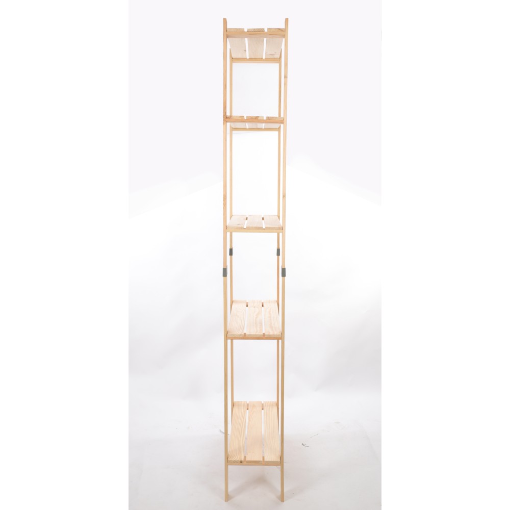 Regał drewniany na książki regał na zabawki regał do spiżarni 230cm SOSNOWY