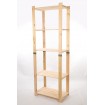Regał drewniany na książki regał na zabawki regał do spiżarni 230cm SOSNOWY