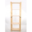 Regał drewniany na książki regał na zabawki regał do spiżarni 230cm SOSNOWY