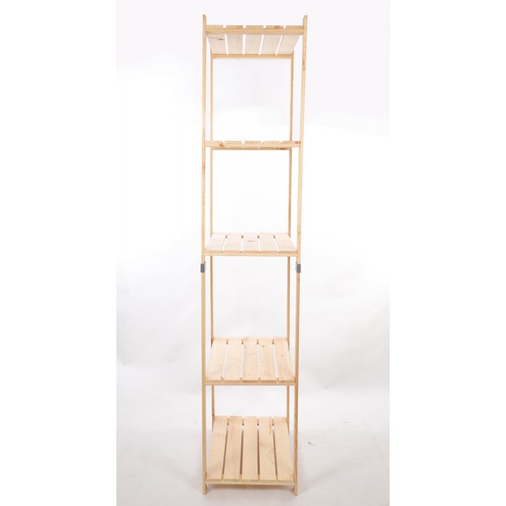 Regał drewniany na książki regał na zabawki regał do spiżarni 230cm SOSNOWY