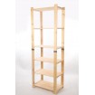 Regał drewniany na książki regał na zabawki regał do spiżarni 230cm SOSNOWY