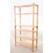 Regał drewniany na książki regał na zabawki regał do spiżarni 230cm SOSNOWY