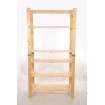 Regał drewniany na książki regał na zabawki regał do spiżarni 230cm SOSNOWY