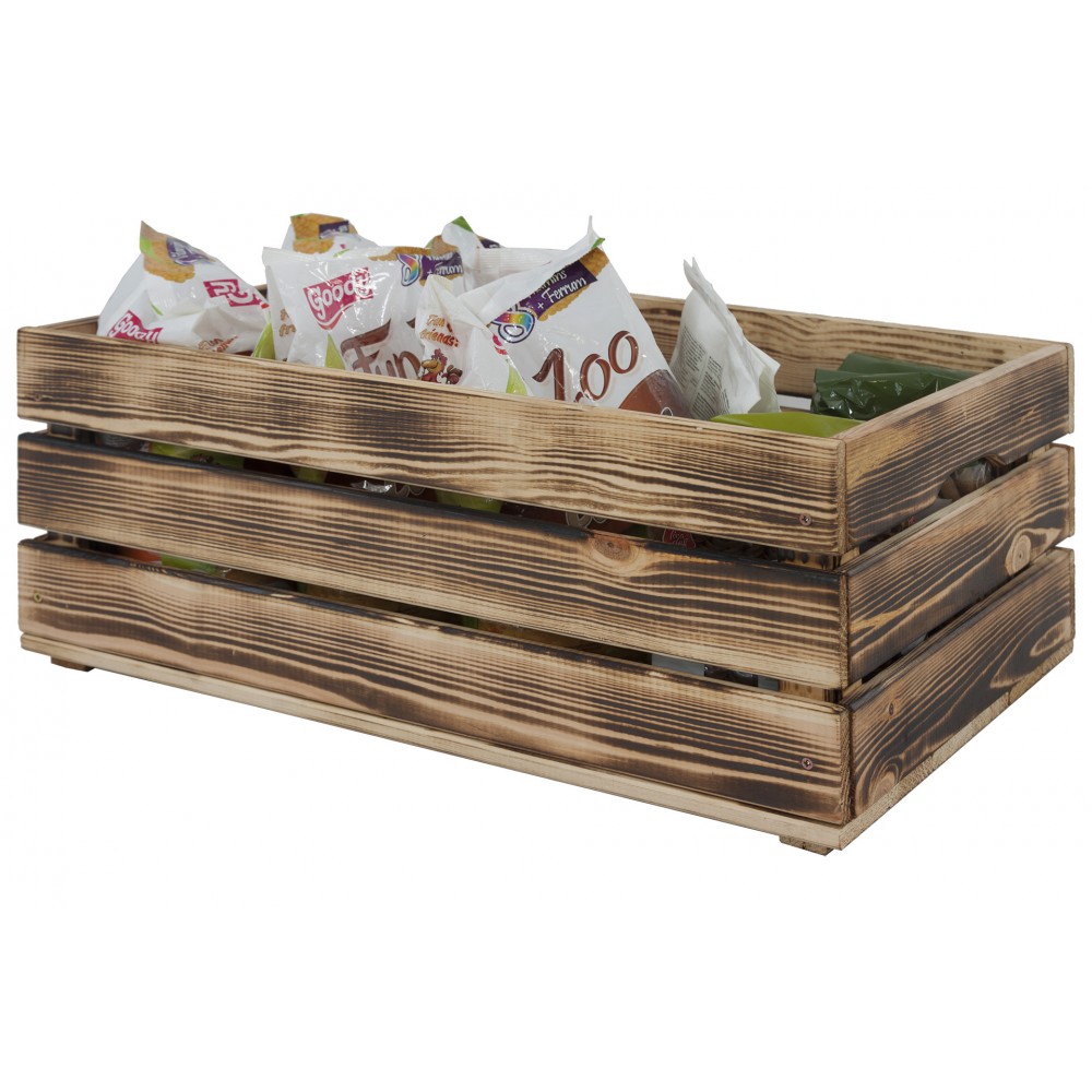 Drewniana skrzynka na warzywa skrzyneczka skrzynki drewniane 60x40 DUŻA EKO