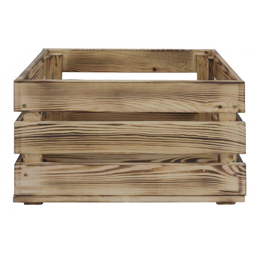 Drewniana skrzynka na warzywa skrzyneczka skrzynki drewniane 40x30 RĄCZKI