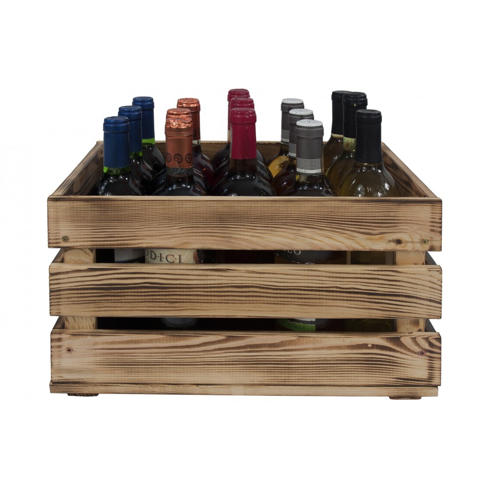 Drewniana skrzynka na warzywa skrzyneczka skrzynki drewniane 40x30 RĄCZKI