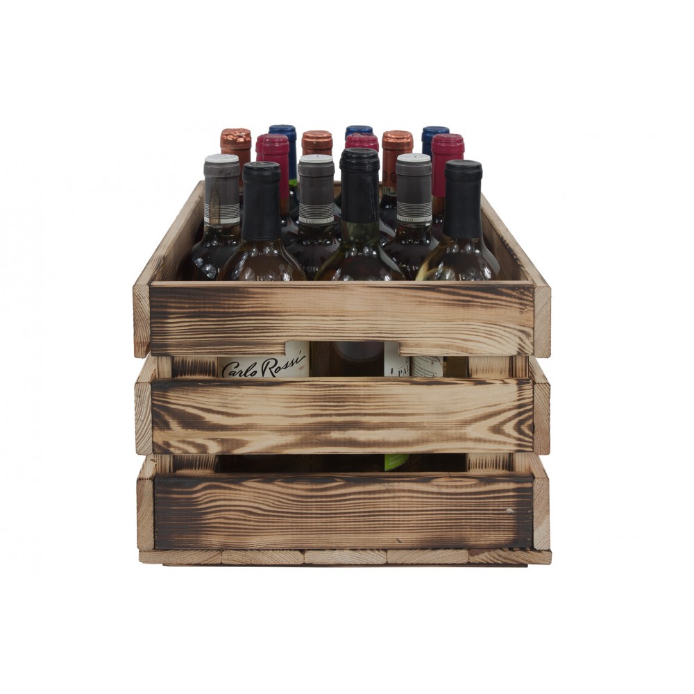 Drewniana skrzynka na warzywa skrzyneczka skrzynki drewniane 40x30 RĄCZKI