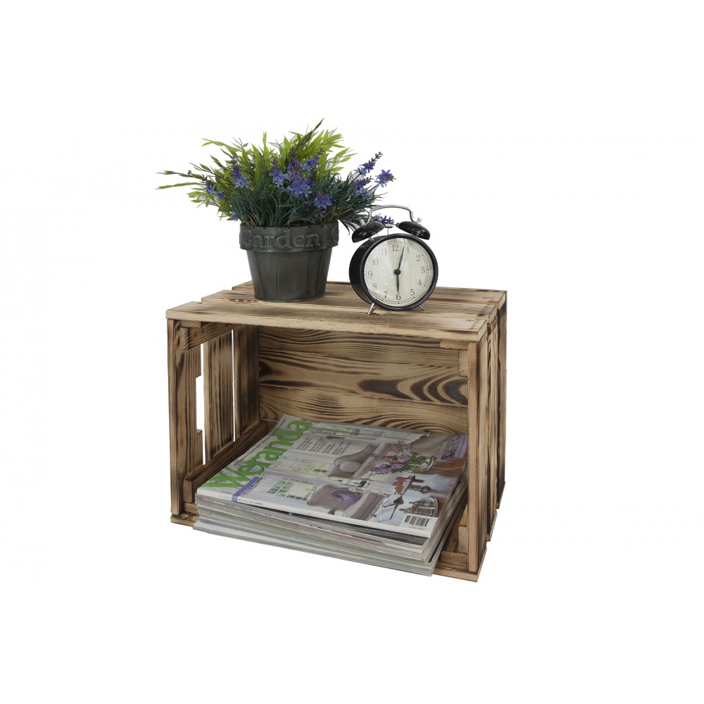 Drewniana skrzynka na warzywa skrzyneczka skrzynki drewniane 40x30 RĄCZKI