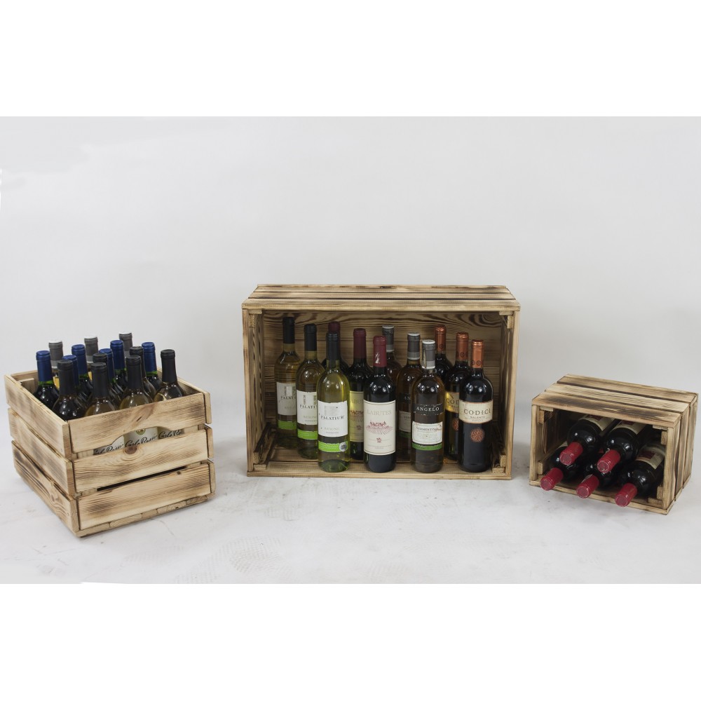 Drewniana skrzynka na warzywa skrzyneczka skrzynki drewniane 40x30 RĄCZKI