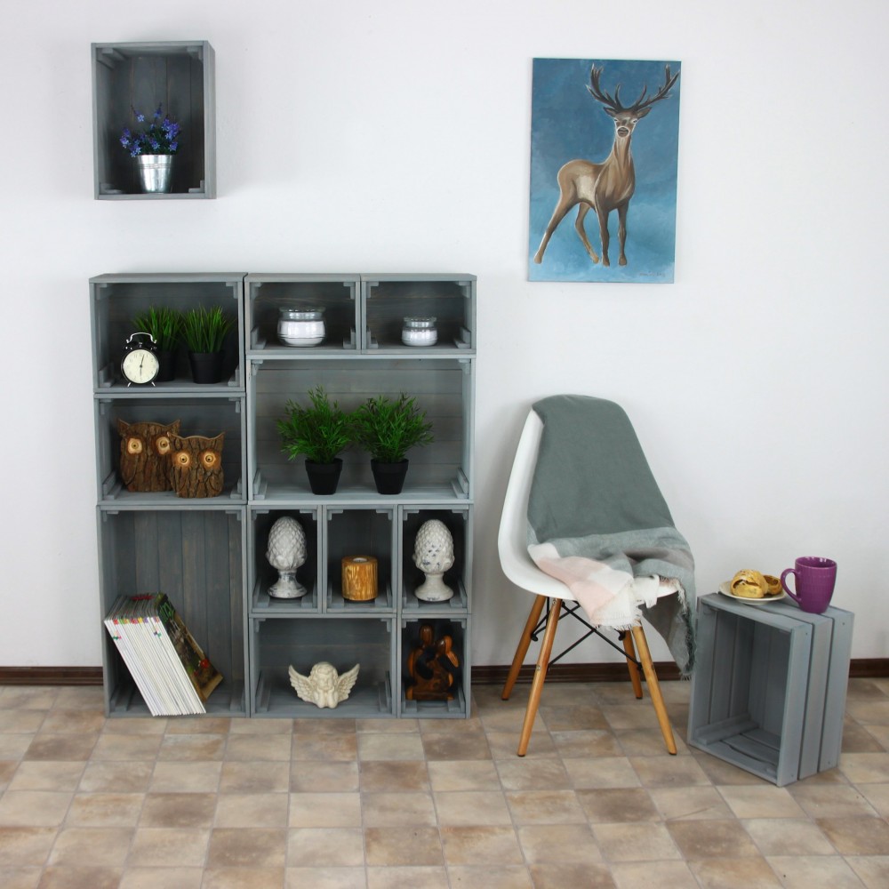 Skrzynki drewniane zestaw skrzynek na warzywa drewniana skrzynka 4szt 30x20