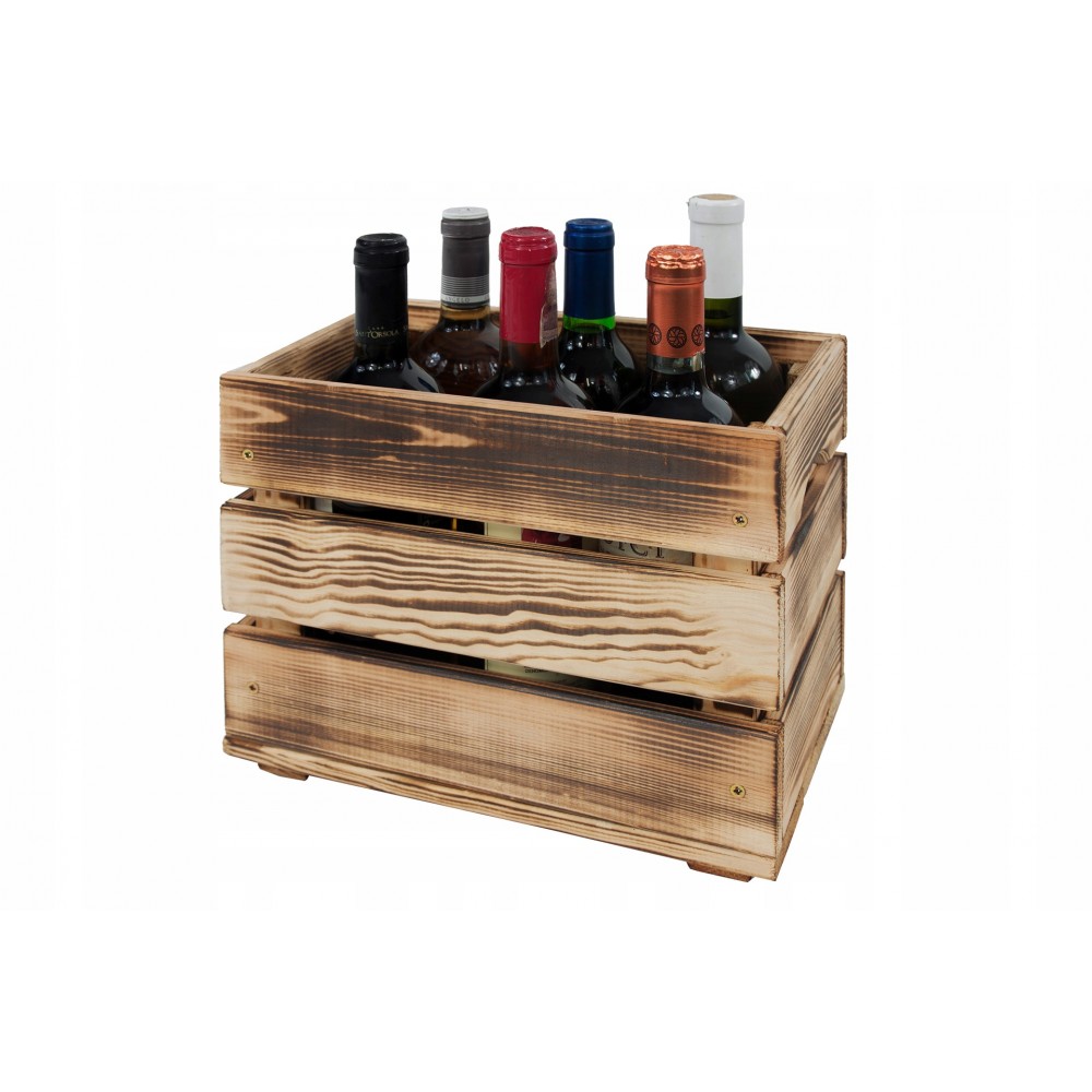 Drewniana skrzynka na warzywa skrzyneczka skrzynki drewniane 30x20 SOLIDNA