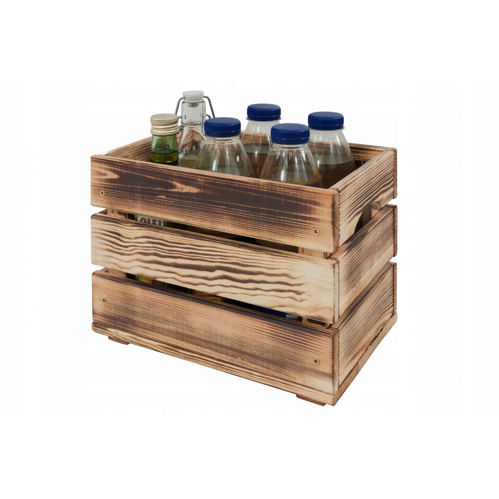 Drewniana skrzynka na warzywa skrzyneczka skrzynki drewniane 30x20 SOLIDNA