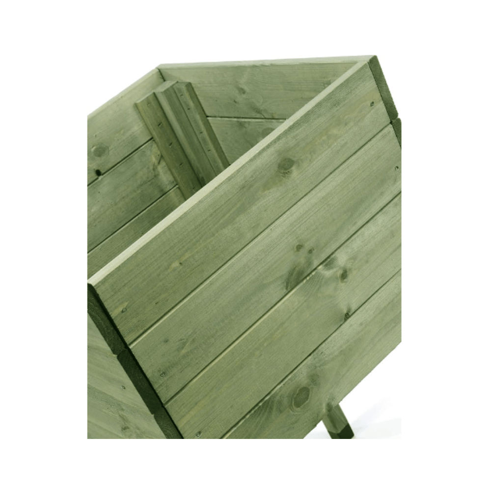 Donica ogrodowa donica na nogach drewniany ziołownik warzywnik  BRD 50x50