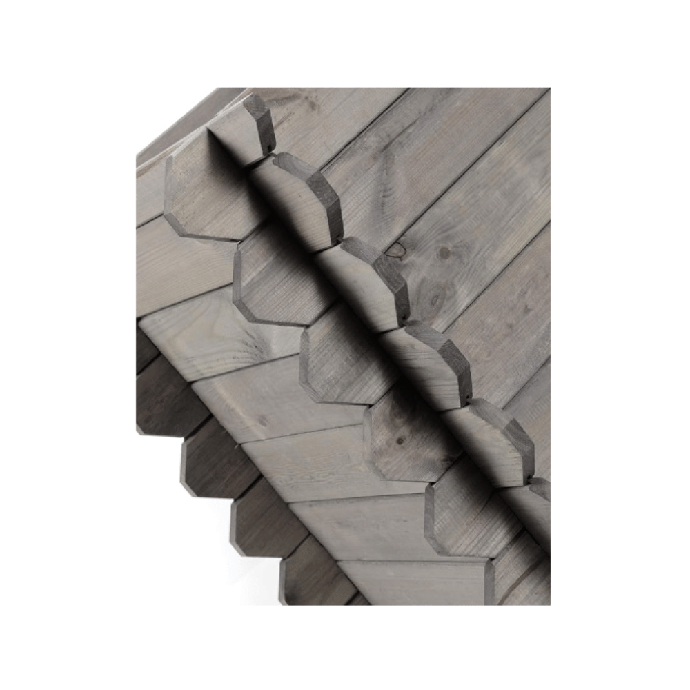 Donica na warzywa skrzynia na rośliny drewniana donica ogrodowa zielnik EKO