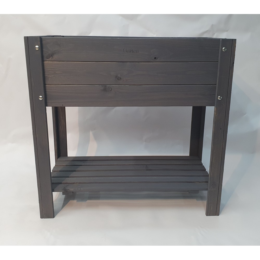 Drewniana donica ogrodowa skrzynia na zioła ziołownik donica na warzywa EKO