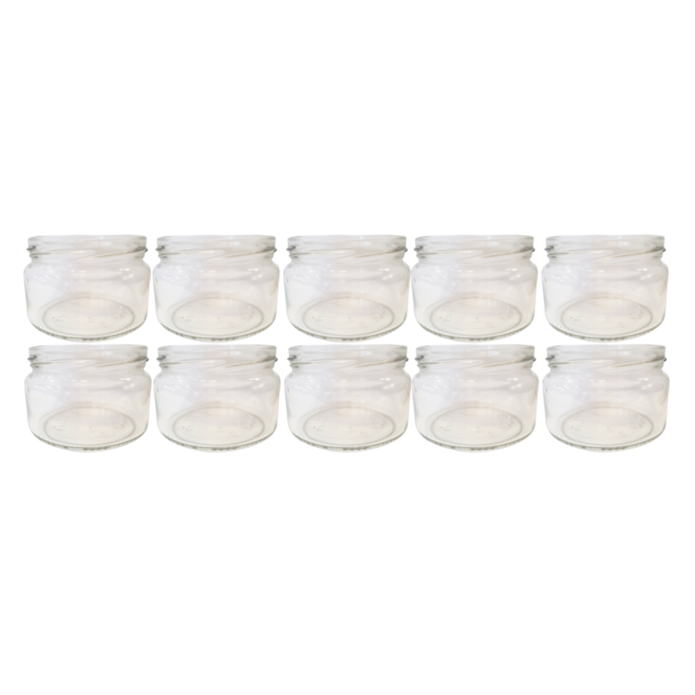 Słoiki 250ml słoiczki na dżem przyprawy deserki konfitury 10szt. 82mm PZH