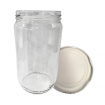 Słoik 720ml słoik na ogórki dżemy przeciery sałatki KOMPLET z POKRYWKĄ 82mm