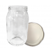 Słoik 900ml słoik na miód ogórki małosolne sałatki KOMPLET z POKRYWKĄ 82mm