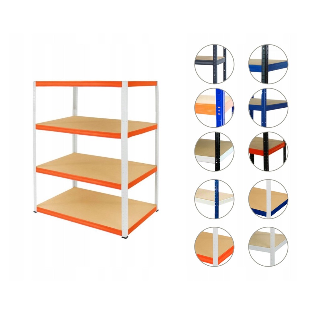 Regał metalowy HELIOS HWO 213x180x35 4x175kg