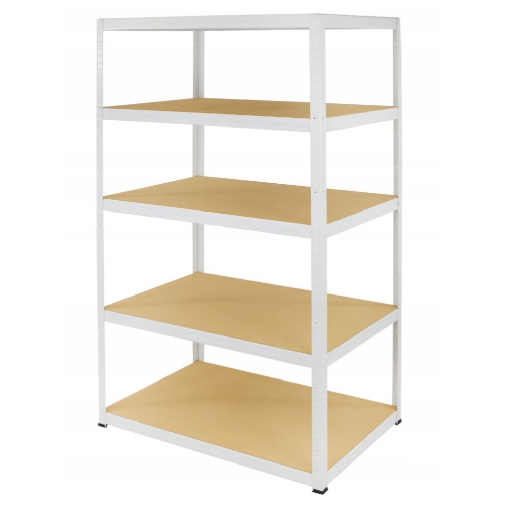 Regał metalowy regał magazynowy szpitalny HELIOS biały 180x150x40 5x175kg