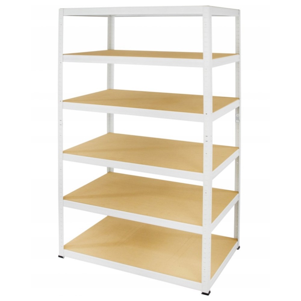 Regał metalowy regał magazynowy szpitalny HELIOS biały 213x180x30 6x175kg