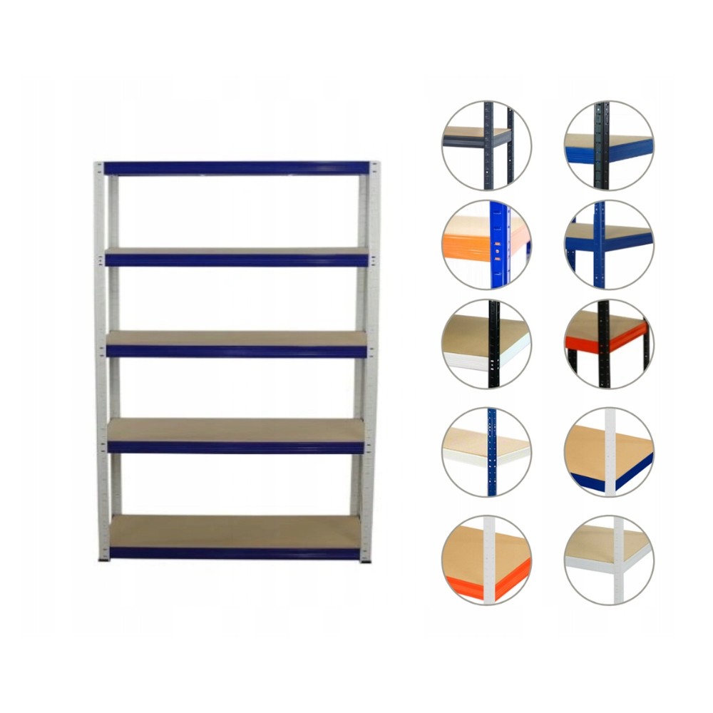 Regał metalowy HELIOS HWN 180x150x45 5x175kg