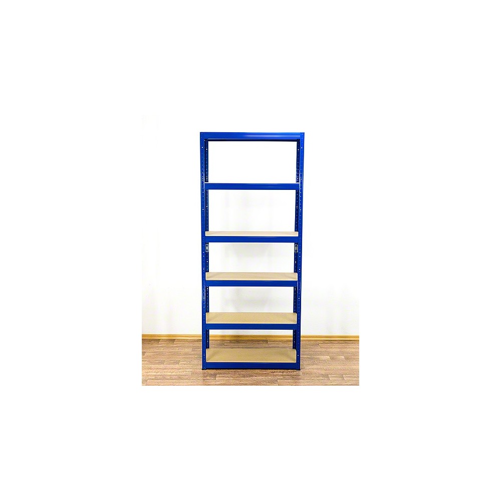 Regał Helios 196x90x40 cm 6 półek/175kg Niebiesko-Niebieski